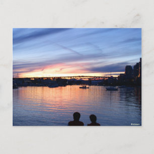 Sunset View Postcard