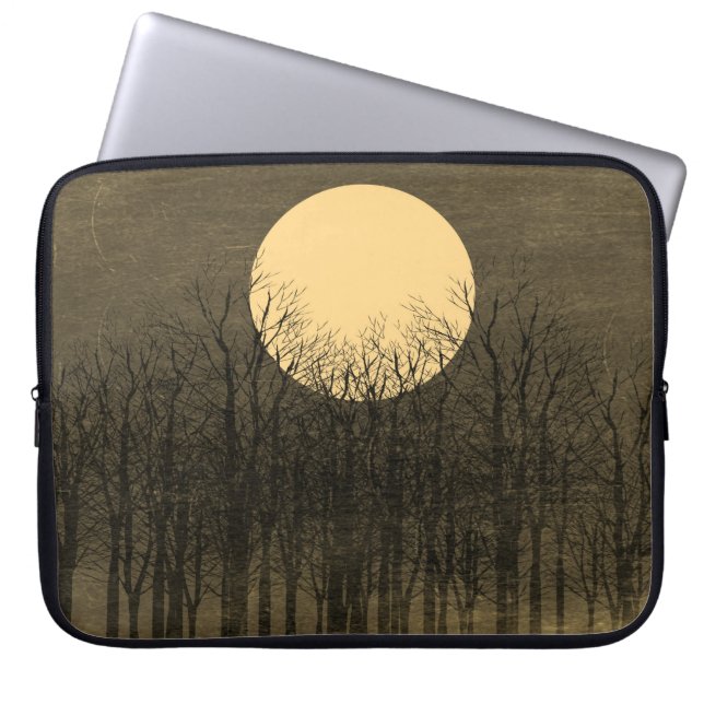 Sunset Vintage Laptop Sleeve (Front)