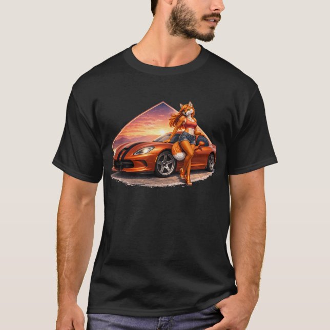 Sunset Viper Vixen T-Shirt (Front)