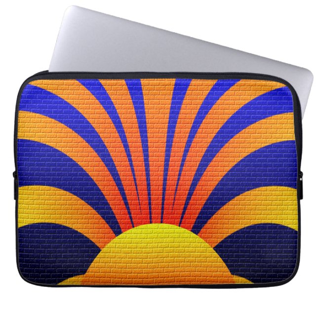 Sunset Wall Laptop Sleeve (Front)