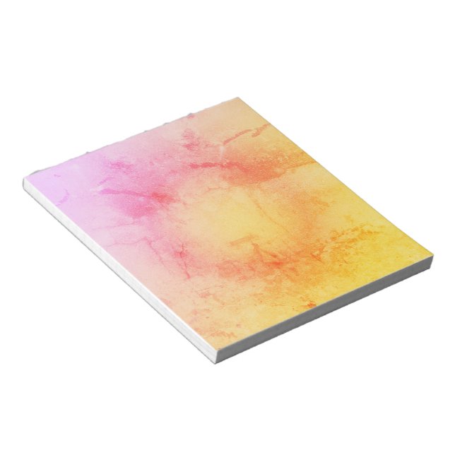 Sunset Watercolor Notepad (Angled)