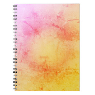 Sunset Watercolor Spiral Notebook