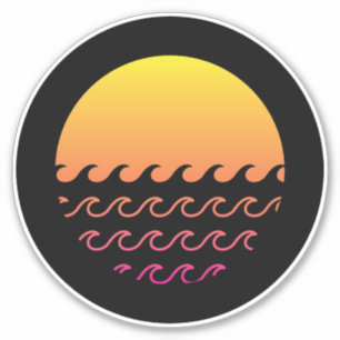 Sunset Waves