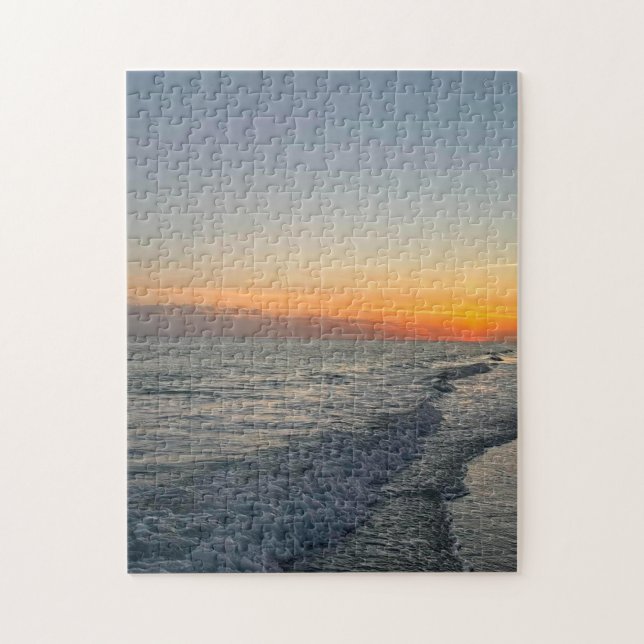Sunset Waves Jigsaw Puzzle (Vertical)