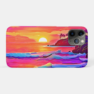 Sunset Waves: Vivid Coastal Dream Case-Mate iPhone Case