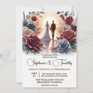 Sunset Wedding Invitation