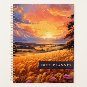 Sunset Wheat Field Planner
