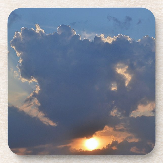 Sunset with Teacup Cloud Formation by STaylor Coaster (Front)