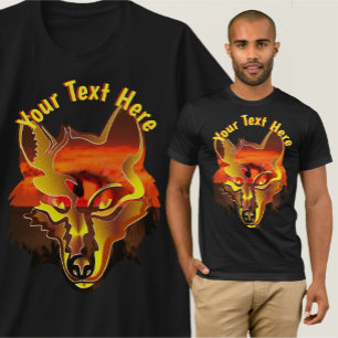 Sunset Wolf 2106 T-Shirt