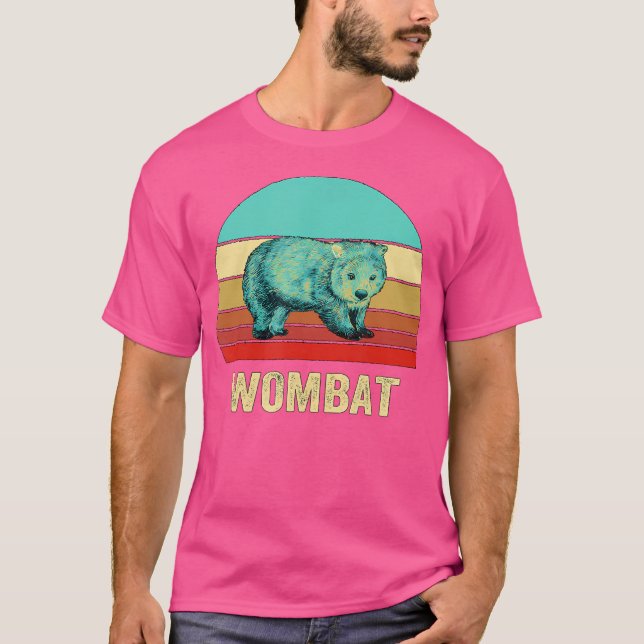 Sunset Wombat T-Shirt (Front)