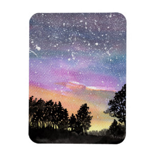 Sunset Woods Magnet