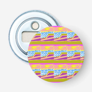Sunset Yacht Waves Bottle Opener