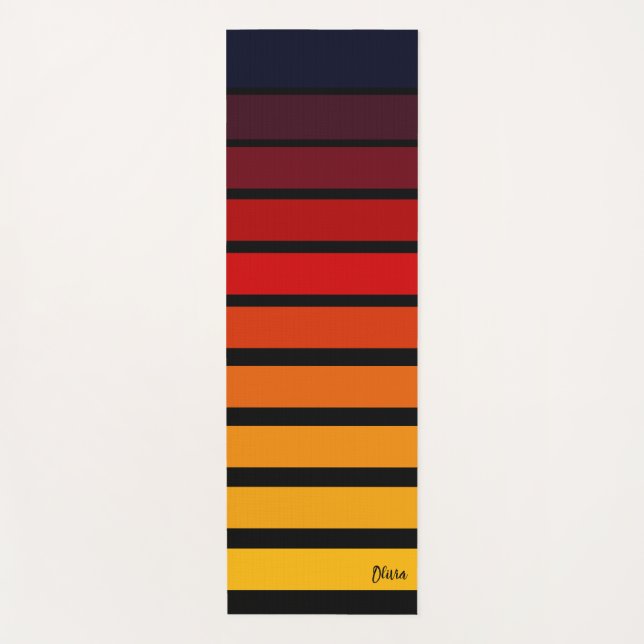 Sunset Yoga Mat (Front)
