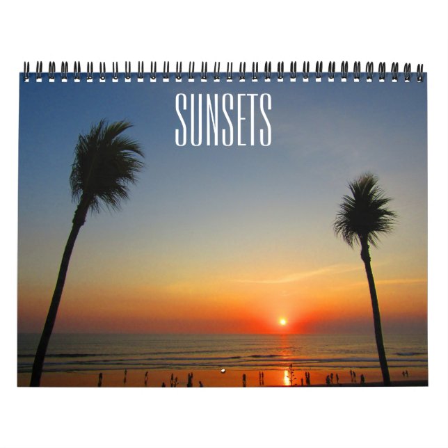 sunsets 2026 calendar (Cover)
