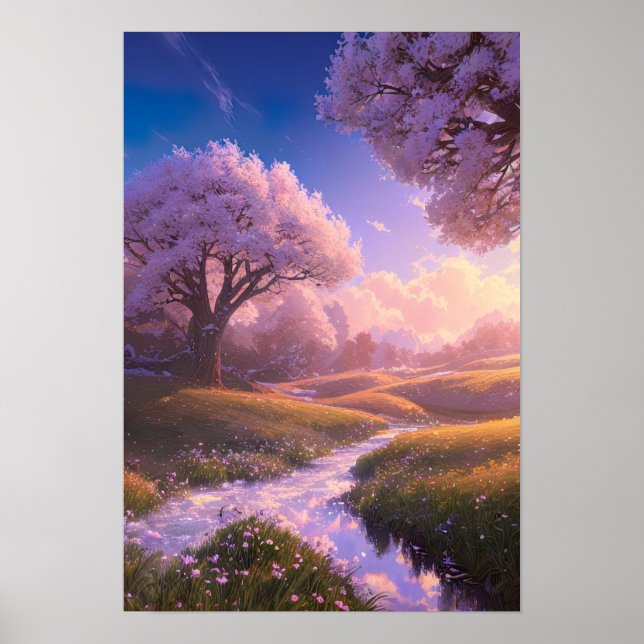 Sunset's Embrace Poster (Front)