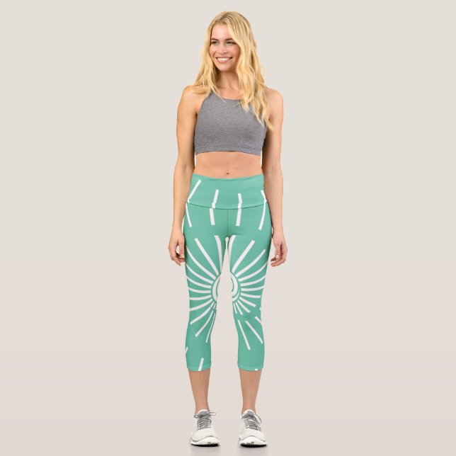 Sunshine 12 capri leggings (Front)