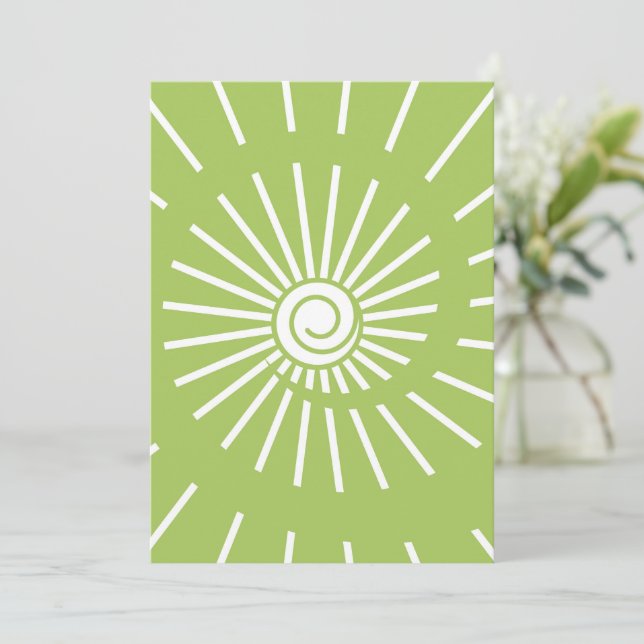 Sunshine 13 card (Standing Front)