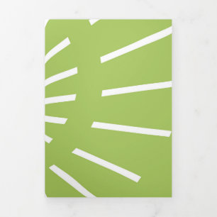 Sunshine 13 Tri-Fold holiday card