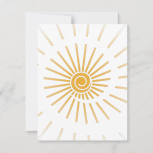 Sunshine 1 card