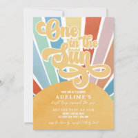 Sunshine 1st Birthday Rainbow Colourful Boho 