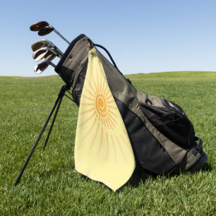Sunshine 3 golf towel