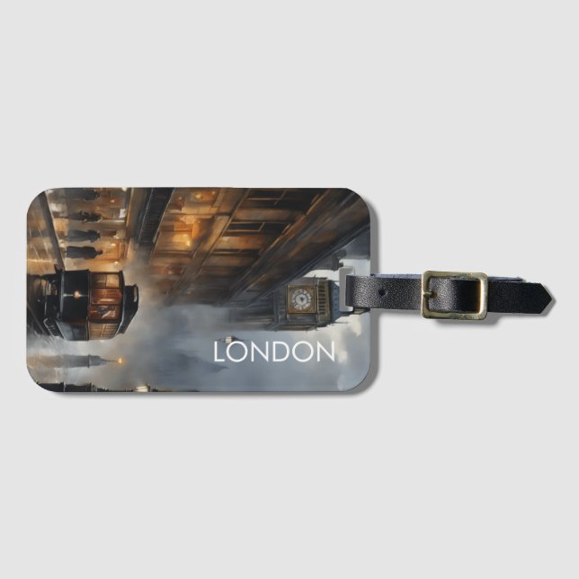 Sunshine after the Rain in London Luggage Tag (Front Horizontal)