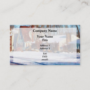 Sunshine After the Snow Business Card