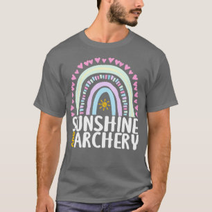 Sunshine and Archery Cute Rainbow for Womens Kids  T-Shirt