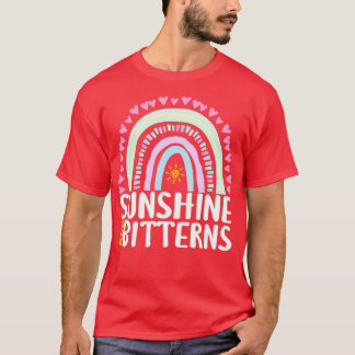 Sunshine and Bitterns Cute Rainbow Gift for Womens T-Shirt