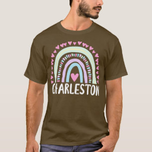 Sunshine and Charleston South olina Cute Rainbow G T-Shirt