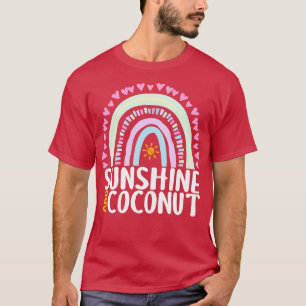 Sunshine and Coconut Cute Rainbow Gift for Womens T-Shirt