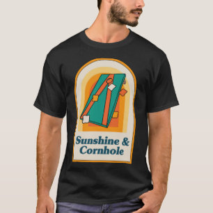 Sunshine and Cornhole Summer Sack Tossing Pullover