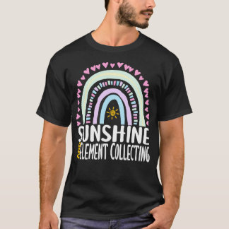 Sunshine and Element Collecting Cute Rainbow Gift  T-Shirt