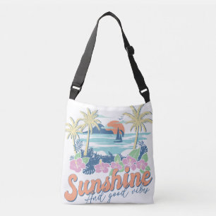 Sunshine and Good Vibes  Crossbody Bag