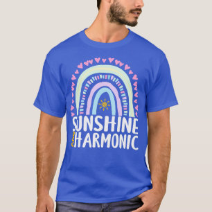 Sunshine and Harmonic Cute Rainbow Gift for Womens T-Shirt