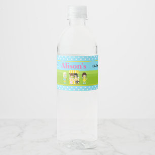 Sunshine and Lemonade Birthday Water Bottle Label