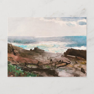 Sunshine and Shadow, Prout's Neck, fine art  Postcard