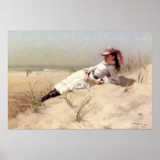 Sunshine at the Shore Poster