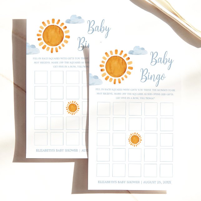 Sunshine Baby Bingo (Creator Uploaded)
