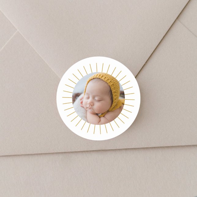 Sunshine Baby Photo Envelope Seal Stickers (Creator Uploaded)