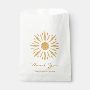 Sunshine Baby Shower Favour Bags