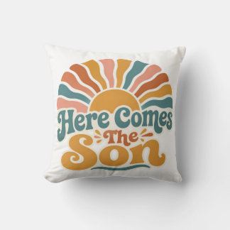 Sunshine Baby Shower Here Come The Son Cushion