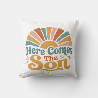 Sunshine Baby Shower Here Come The Son Cushion
