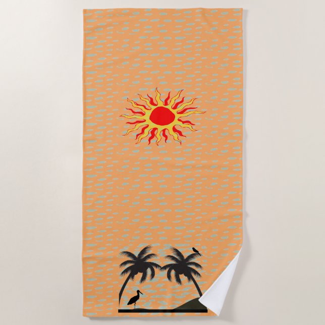 Sunshine Beach Towel (Front)