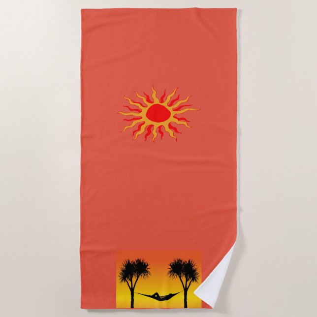 Sunshine Beach Towel (Front)