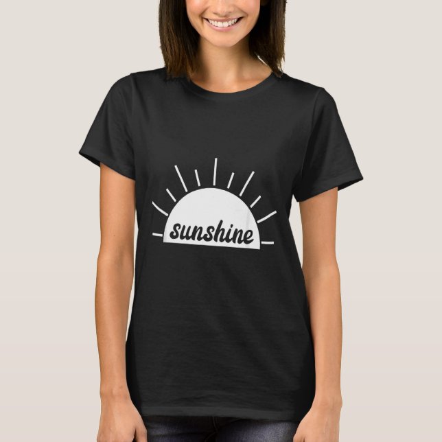 Sunshine Beach Vacation Sand And Sun Beachin Holid T-Shirt (Front)