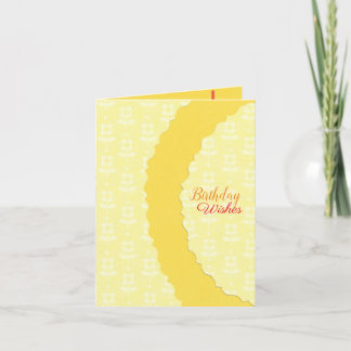 Sunshine Birthday Card