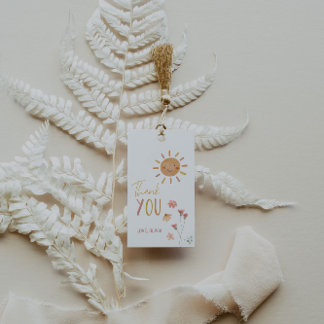 Sunshine Birthday Gift Tag
