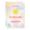 Sunshine Birthday Invitation Little Sunshine Party
