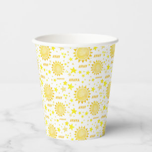 Sunshine Birthday Party Paper Cups